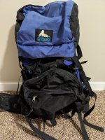 Old cheap gregory backpacks