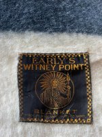 Early's witney discount point blanket value