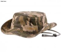 S.W. Boonie Woodland Camo Fishing Hunting Hat With Side Snaps