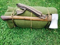 Traditional Camp & Bushcraft, Woods Tramp, Kit Gear layouts.