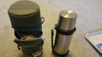 My hunting camp Thermos. She may not keep it 100⁰F till 5pm anymore but she  keeps it plenty warm for those early AM hunting session. : r/BuyItForLife