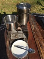 Camp Primitive - Out There, Somewhere: Stanley Camp Cook & Cup Set - Review