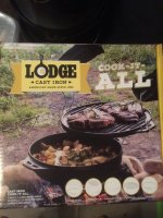 Lodge Cook It All And the Fire & Cook Stand