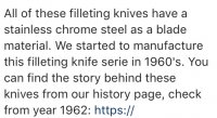 Vintage Marttiini Knives