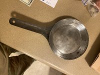 Acme Cold Handle Skillet coming along! : r/carbonsteel