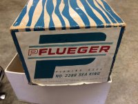 Vintage Pflueger Sea King no.2288 Fishing Reel-1960's